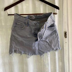Light Wash AGOLDE Jean Skirt (Size: 25)